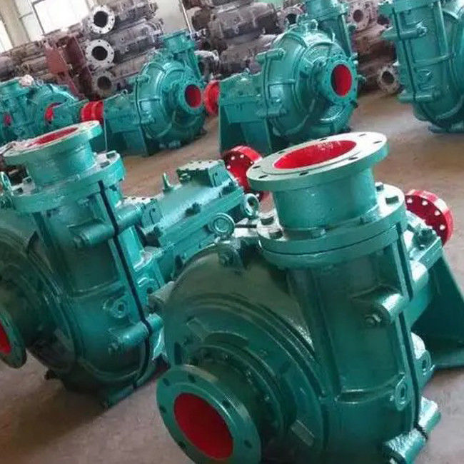 Chrome Alloy Centrifugal Slurry Pump แนวนอน / แนวตั้ง
